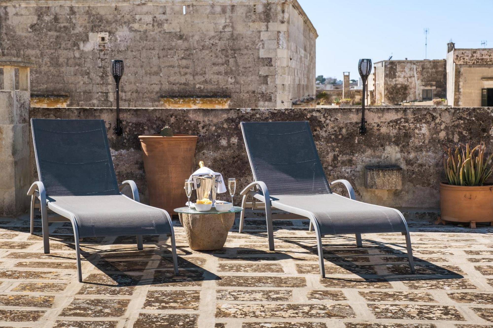 Dimora Del Vescovo Art Boutique Hotel Minervino di Lecce Eksteriør bilde